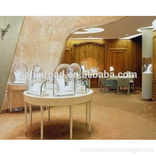 High Quality Lighting Jewellery Showcase Jewlery Display